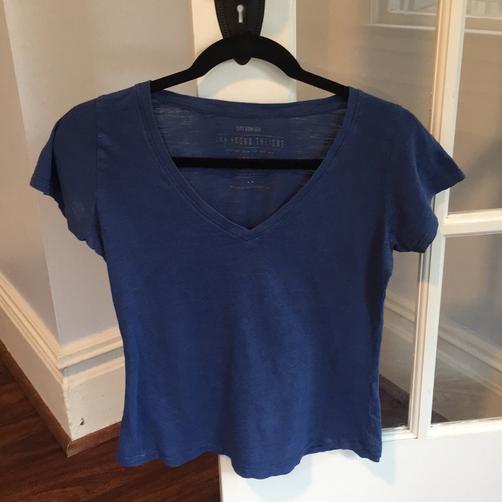Blue t-shirt
